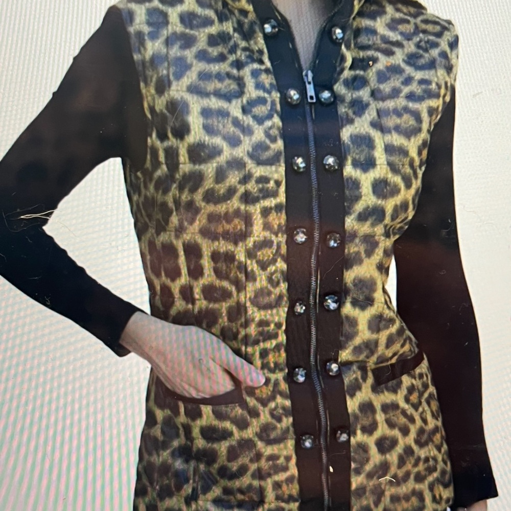 NWT Ciao Milano Celia Water Resistant and Goose Down Vest Size M $195